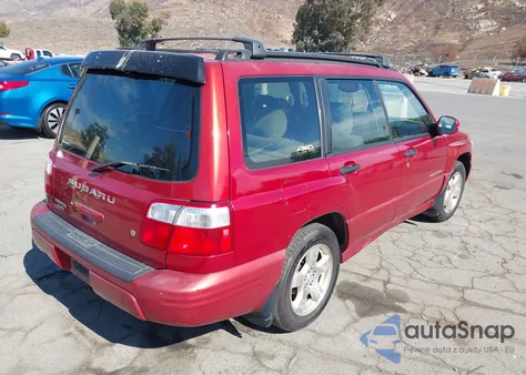 2001 Subaru Forester S из США, поврежденный, VIN JF1SF65611G729856